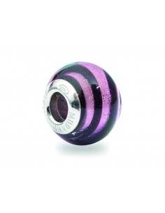 Perla 'Bead' in vetro di Murano e argento 925 compatibile Pandora V006