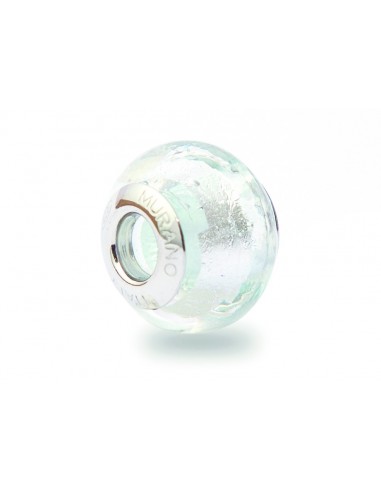 Murano glass charm with Silver compatible Pandora V033