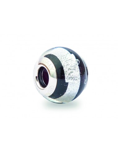 Murano glass charm with Silver compatible Pandora V034