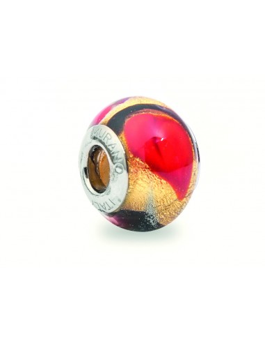 Perla 'Bead' in vetro di Murano e argento 925 compatibile Pandora V070