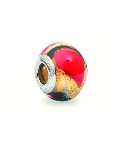 Murano glass charm with Silver compatible Pandora V070