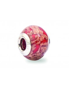 Murano glass charm with Silver compatible Pandora V091
