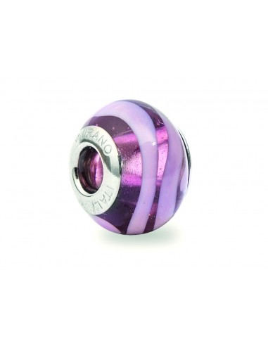 Murano glass charm with Silver compatible Pandora V102