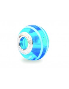 Murano glass charm with Silver compatible Pandora V104