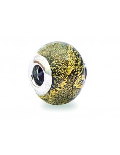 Murano glass charm with Silver compatible Pandora V106