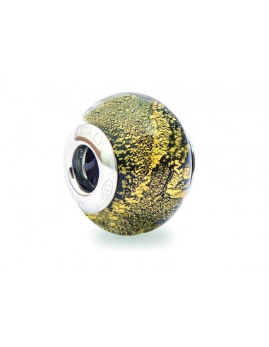 Murano glass charm with Silver compatible Pandora V106