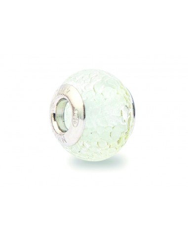 Murano glass charm with Silver compatible Pandora V113