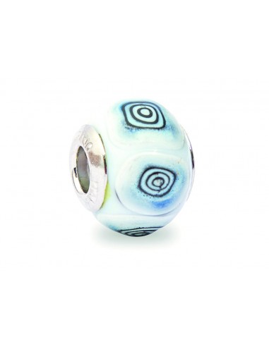 Perla 'Bead' in vetro di Murano e argento 925 compatibile Pandora V145