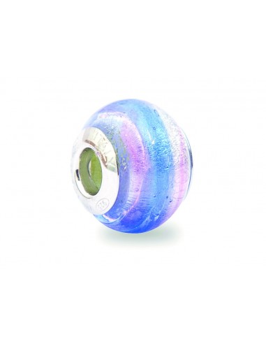 Murano glass charm with Silver compatible Pandora V182