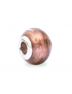 Murano glass charm with Silver compatible Pandora V190