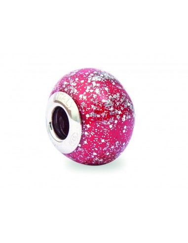 Murano glass charm with Silver compatible Pandora V205