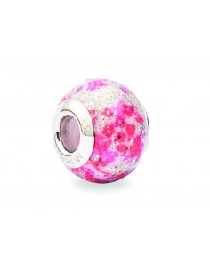 Murano glass charm with Silver compatible Pandora V406