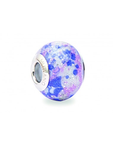 Perla 'Bead' in vetro di Murano e argento 925 compatibile Pandora V407