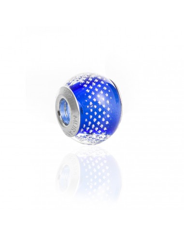 Murano glass charm with Silver compatible Pandora Bracelets V655