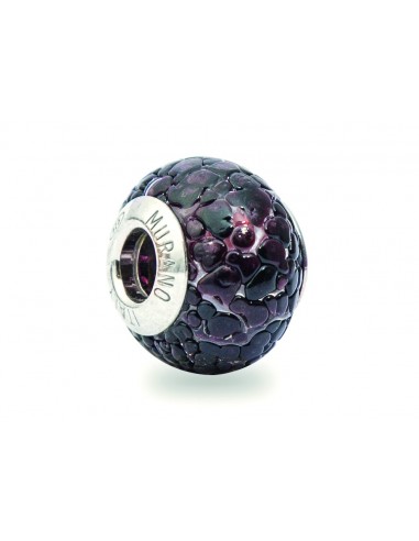 Murano glass charm with Silver compatible Pandora V111