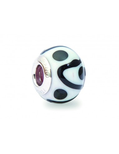 Murano glass charm with Silver compatible Pandora V098