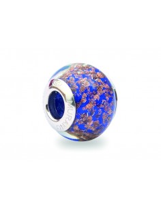 Murano glass charm with Silver compatible Pandora V018