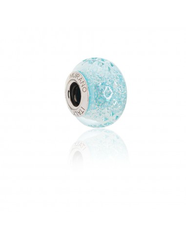 Perla 'Bead' in vetro di Murano e argento 925 compatibile Braccialetti Pandora V713...