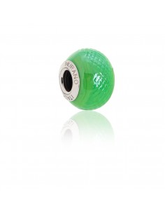 Bead in vetro di Murano e argento 925 compatibile Braccialetti Pandora V719 Retina...