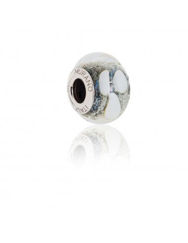 Perla 'Bead' in vetro di Murano e argento 925 compatibile Braccialetti Pandora V732...