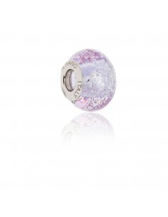 Bead in vetro di Murano e argento 925 compatibile Braccialetti Pandora V772 Wonderland
