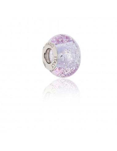 Bead in vetro di Murano e argento 925 compatibile Braccialetti Pandora V772 Wonderland