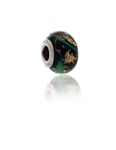 Perla 'Bead' in vetro di Murano e argento 925 compatibile Braccialetti Pandora V790...