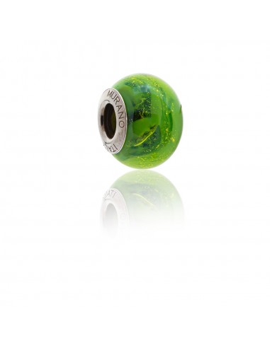 Bead in vetro di Murano e argento 925 compatibile Braccialetti Pandora V794, Krypton