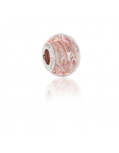 Bead in vetro di Murano e argento 925 compatibile Braccialetti Pandora V816 Pianeta Venere