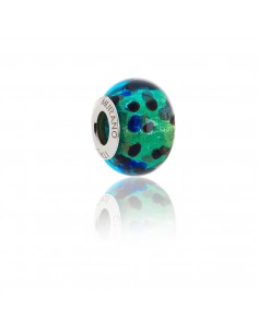 Bead in vetro di Murano e argento 925 compatibile Braccialetti Pandora V903 Camaleonte